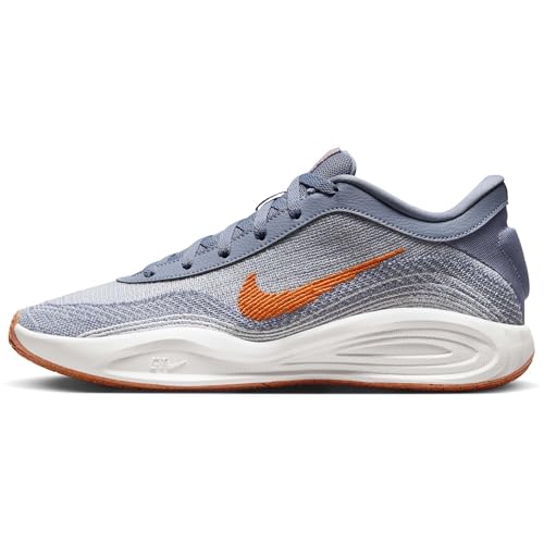 Nike G.T. Hustle Academy Hommes Basketball Trainers FJ7791 Sneakers Chaussures (UK 7 US 8 EU 41, Ashen Slate Total Orange 400)