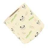 TOYANDONA Toilettenpapier mit Panda Motiv Weich Reißfest Hautfreundliches Toilettenpapier für Badezimmer Nachhaltiges Papier aus Bambusfasern Bedrucktes WC Papier