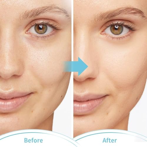 Image of Reusable Ice Gel Face Mask - Hot & Cold Therapy Full Face Pack for Puffy Eyes, Dark Circles, Headache Relief & Skin Care, Cooling Gel Facial Mask for Men & Women, Reusable Flexible Gel Ice Pack