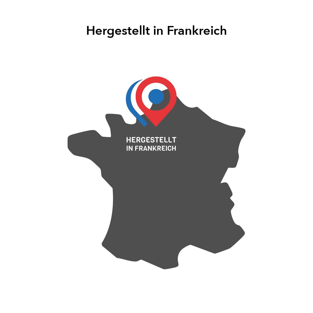 Transit 2 Schließzylinder 35 x 35 mm – Sicherheitssystem mit Nickel-Finish – für Eingangstür – Notfunktion – hergestellt in Frankreich – Lieferung mit 5 langen Schlüsseln THIRARD