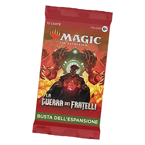 Magic The Gathering Pack da 3 Buste Dell’espansione di - La Guerra dei Fratelli (Versione Italiana), Multi, D1477103, 13+ anni