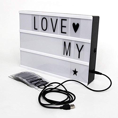 StillCool LED Light Box A4 Lettera decorativa a