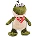 Jouets en Peluche Électriques Particuliers pour Enfants, Jouets De Canard Et De Grenouille Coq Qui Peuvent Chanter Et Danser, Cadeaux d'anniversaire pour Garçons Et Filles,Frog