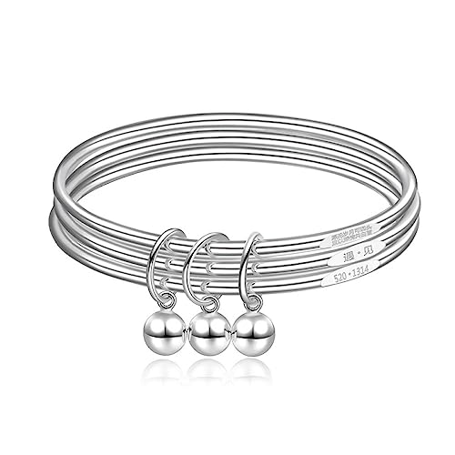 Bracelet manchette chic trois anneaux givrés pour sublimer vos tenues quotidiennes