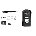 Mighty Mule MM371W Automatic Gate Opener (Smart), Single, Black & Wireless Digital Keypad (FM137)