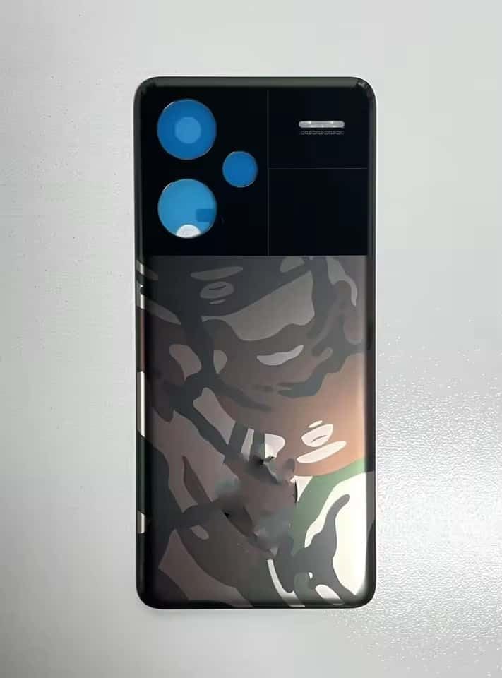 YOOOKOOO Compatible Rear Back Cover for Xiaomi Redmi Note 13 Pro Plus – Battery Door Housing Replacement Part (Green with Lens)