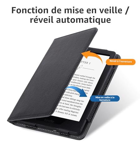Étui Kindle Paperwhite 2024 avec support et dragonne pour Colorsoft - 5