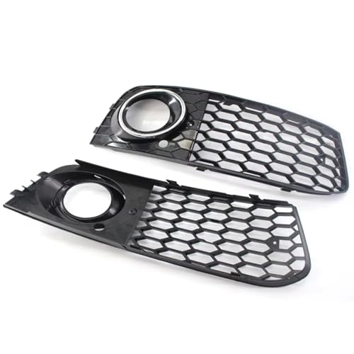 Cubierta faros antiniebla para parachoques delantero de coche A4 B8, accesorios 1 par 3