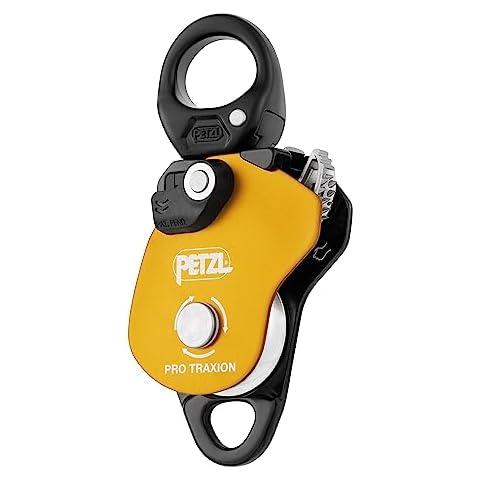 Petzl, Pro Traxion, High Efficiency Progress Capture Pulley with Swivel. Cover