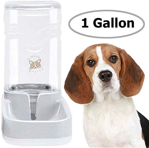 Old Tjikko Pet Water Dispenser,Cat Water Bowl,Dog Water Bowl Automatic,Large Automatic Drinking Fountain for Cat Dog,3.8L(1 Gallon) Pet Waterer