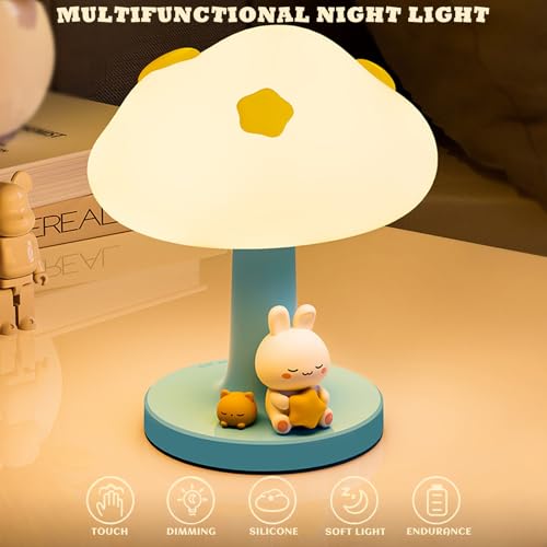 Lámpara de Mesa Infantil Nube de Silicona Recargable LED miniatura 2