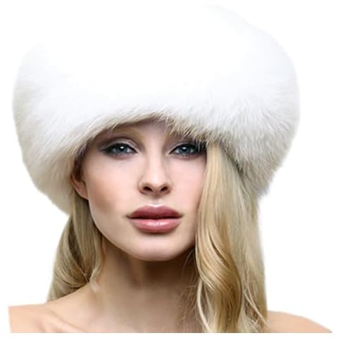 Women's Faux Fur Cossack Winter Hat Cover