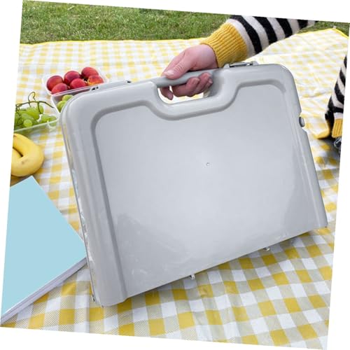 Table de camping pliante compacte et multifonction en aluminium léger - 6
