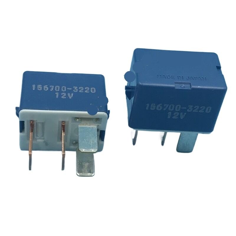 1個/ロットリレー:156700-3220 12V 車両リレー 30A 4ピン。