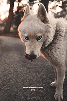 Animal Planet Notebook - Wolf : Notebook with Animals on Cover ,110 Pages, Sheetmusic, 6 X 9 (15. 24 X 22. 86 Cm). Perfect for Kids and Adult!