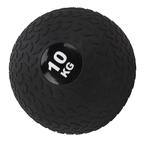 Ballon Médicinal d'entraînement Physique, Balles de Sport en PVC à Absorption des Chocs pour Hommes, Conception à Poids Propre, pour Salle de Sport (10KG)