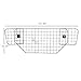 Pawhut Rejilla Separador Perro Coche Extensible Universal Reja de Seguridad Barrera para...