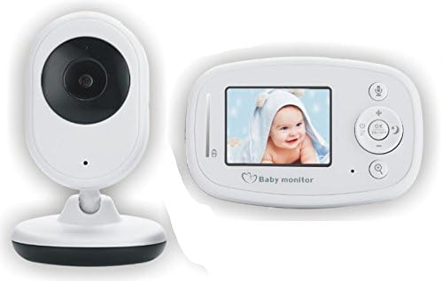 LifetSmart Wireless Video Baby Monitor baba electronics baby monitors 2.4 inch LCD IR Night vision 2 way talk 4 lullabies Temperature monitor baby monitor
