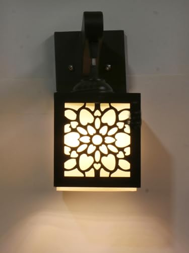 Image of Modern Decorative Designer Wall Light Industries for Living Room, Bedroom, Bedside, and Decorative Lighting Indoor Use, Bulb Not Included (Box Katti, 2)