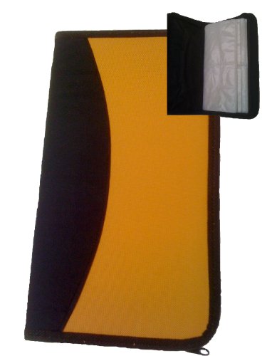 New 64 DVD/CD Case Storage Wallet Media Space Savers