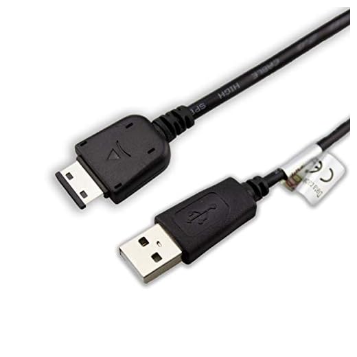 caseroxx USB-Kabel, Datenkabel für Samsung SGH-U900, USB-Kabel als Ladekabel oder zur Datenübertragung in schwarz