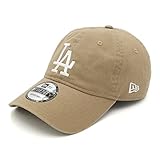 [ニューエラ] キャップ 9TWENTYローキャップ MLB LAカーキ/ホワイト S/M 920 WASHED LOSDOD KHA WHI 25J