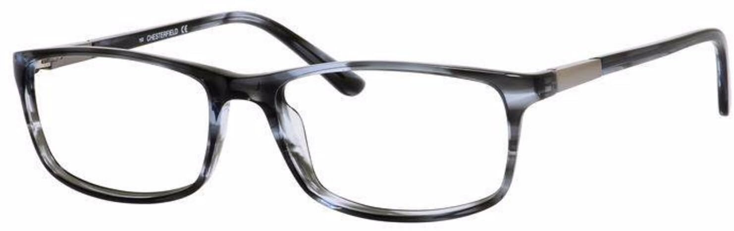 Chesterfield Chesterfield 30 XL 0JSK Blue Smoke Eyeglasses