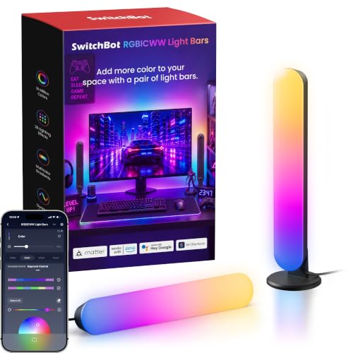 SwitchBot Light Bars (RGBICWW)