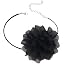 Large black flower