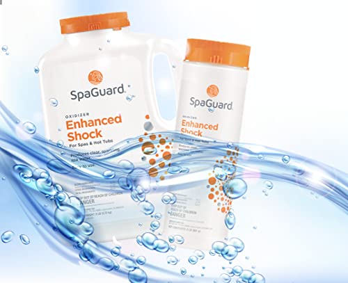 Spaguard Enhanced Shock 6 Pound With Leisurequip Scumboat Scum Absorber And Leisurequip Hot Tub Care Ebook #TOP7