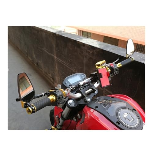 Espejo retrovisor laterales para moto de 7/8 pulgadas y accesorios para scooters de 22mm 3