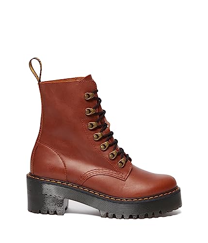 Dr. Martens Women's Leona Leather Heeled Boot Fashion4