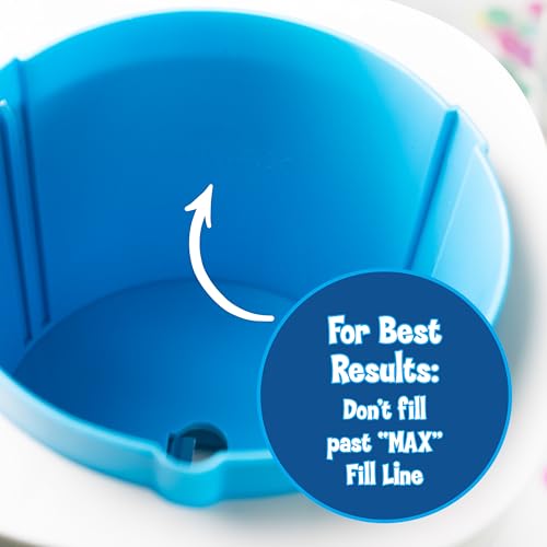 Image of Kool-Aid Electric Ice Shaver for Snow Cones & Frozen Drinks - Single Serve Machine with Stainless Steel Blades - Reusable Cone and Freezing Bowl Mold Included - Red, White & Blue