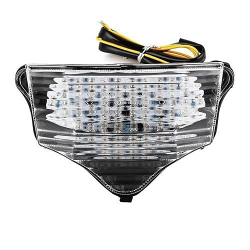 Feu arrière moto LED clignotant intégré pour FZ600 améliore visibilité feu stop Style1