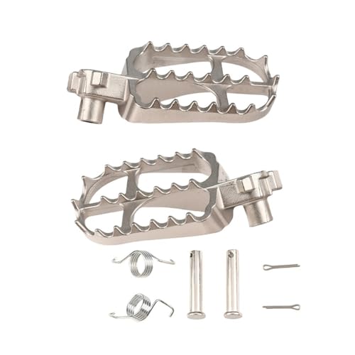 Repose-pieds YZ 125 et 250 en acier pour sorties enduro et cross