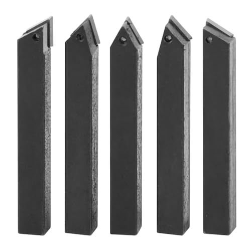 Set de herramientas de torneado de carburo con puntas triangulares miniatura 2