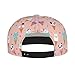 Fashion Baseball Cap Dad Cap for Girls Boys Youth, Cute Ice Cream Animals Cat Panda Llama Unicorns Pink Adjustable Strapback Breathable Moisture Wicking Golf Cap Outwear