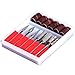 Nail Art 6 Drill File Bits Set Tool for Acrylic Manicure Electric Machine Carver