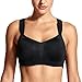 Produktbild DELIMIRA Damen Starker Halt Sport BH -mit Gepolstert und Bügel,Sport BH für Große Brüste Schwarz 85F