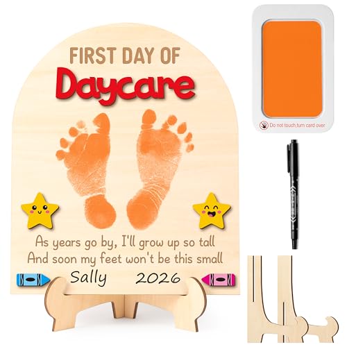 R HORSE First Day of Daycare sign