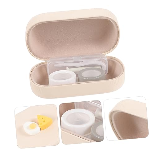 COSMEVIVI 1 Conjunto De Estojo Para Suporte De Óculos - Porta-Recipiente Porta-Recipiente Cosmético