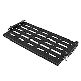 LANNADD Klapptisch Heckklappe, Edelstahl Heckklappentisch Heckklappen Tisch, Tragfähigkeit 34.01kg Max. für Modells 2007-2017 Wrangler JK 2/4 Door und Unlimited 4 Door