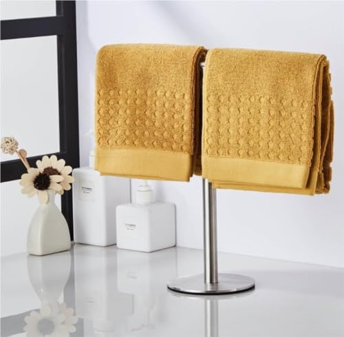 Porte-serviettes en acier inoxydable Stad de comptoir pour salle de bain T-shape