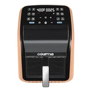 Gourmiaspanorama7quartdigitalairfryerwithpanoramicviewingwindowholographicdisplay12cookingpresetsfryforce360technologydishwashersafenonstickbasket1500wattspeach Urban Country Home Decor Gourmias panorama 7 quart digital air fryer with panoramic viewing window holographic display 12 cooking presets fryforce 360 technology dishwasher safe nonstick basket 1500 watts peach urban country home decor