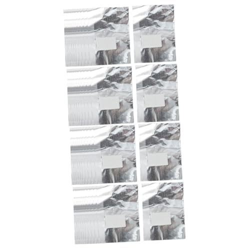 IWOWHERO 2sets Nail Polish Remover Wraps Soak off Nail Gel Polish Lint Pads Long Thick Foil Wraps 200pcs*2