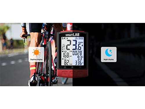 smartLAB bike2 GPS-Fahrradcomputer für Radsport mit Kilometerzähler und Schwarz
smartLAB bike2 smarte GPS-Fahrradcompute