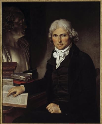 Pintura de Hippolyte Flandrin retrato decorativo de la doctora Marie Francois para salón