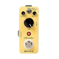 [Warm Sound] Restore the sound of the acoustic guitar. Play the sound texture of an acoustic guitar with an electric guitar. [3 Modes] 3 Working Modes: Piezo/Standard/Jumbo. Owning an Acoustikar is equivalent to owning multiple acoustic guitars. [3Ad...