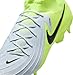 Nike Men's Phantom Luna 2 Pro FG High-Top Football Boots, Metallic Silver Black Volt, 8