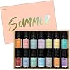 Fragrance Oil, MitFlor 14 Packs of Summer Scented Oils Set, Soap & Candle Making Scents, Aromatherapy Essential Oils for Diffusers for Home, Fruit Daiquiri, Gardenia and More
